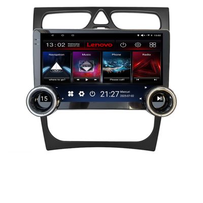 Navigatie Mercedes CLK facelift Lenovo  8 core 4+64 10.5 inch Incell 1K android Wifi 5Ghz gps internet  Kit-facelift