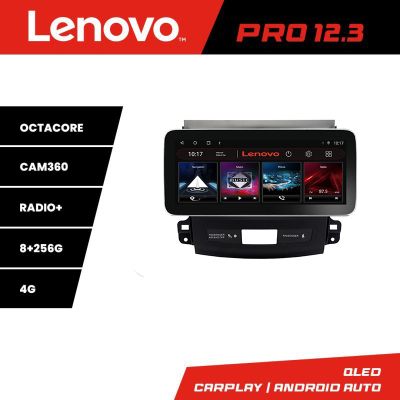 Navigatie Mitsubishi Outlander 2010 K-056 Lenovo PRO 8+256 12.3 inch qled android 4G DSP gps internet  Q v1