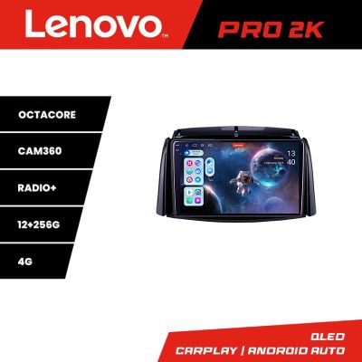Navigatie Renault Koleos 2009-2016 Lenovo Kit-KOLEOS 8 core QLED 2K 12+256 360 Android Waze USB Navigatie Internet Youtube Radio