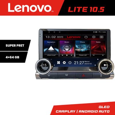 Navigatie Citroen C3 2017-2024 ecran color de fabrica Lenovo 8 core 4+64 10.5 inch Incell 1K android Wifi 5Ghz gps internet