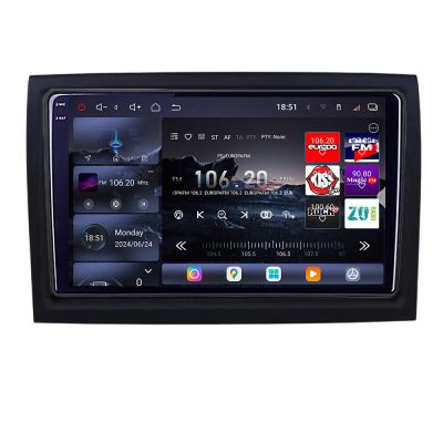 Navigatie Fiat ducato 2006- Edotec Kit-DUCATO 8 core QLED 2K 16+512GB 360 Android Waze USB Navigatie Internet Youtube Radio v2