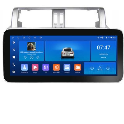 Navigatie Toyota Landcruiser J150 Prado 2014-2017 K-065 Edotec 4+64 12.3 inch Incell 1K android Wifi 5Ghz gps internet et GPS W