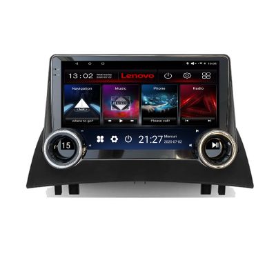 Navigatie Renault Megane 2 Kit-098 Lenovo  8 core 4+64 10.5 inch Incell 1K android Wifi 5Ghz gps internet