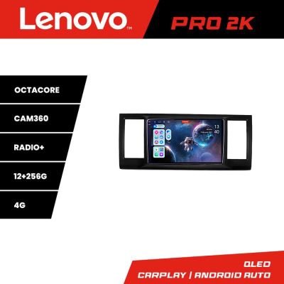 Navigatie VW Caravelle 2015- Lenovo Kit-CARAVELLE 8 core QLED 2K 12+256 360 Android Waze USB Navigatie Internet Youtube Radio