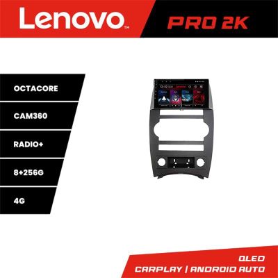 Navigatie Jeep Commander Android radio gps internet 8 core QLED 2K 8+256 360 Lenovo