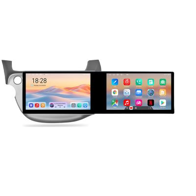 Navigatie Honda Fit 2008-2013 Edotec 2 ecrane  8 core 4+128 21.6 inch Incell android Wifi 5Ghz gps internet  Kit-fit-08