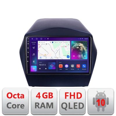 Navigatie Hyundai IX35 B-361 Android Ecran QLED octa core 4+64 carplay android auto KIT-361+EDT-E309V3