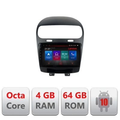 Navigatie Fiat Freemont Dodge Journey 2012-2019 Android radio gps internet Octa Core 4+64 LTE Kit-freemont+EDT- v1 RESIGILAT