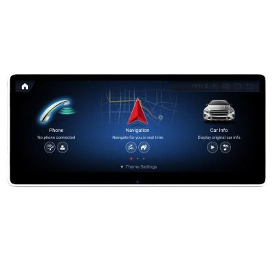 Navigatie dedicata Mercedes Clasa C W205 cu sistem NTG5.5 Android ecran 12.3" 8+128 4G BT GPS WIFI RESIGILAT