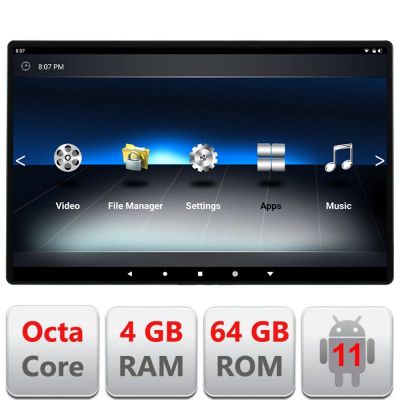 Prindere dedicată pentru Monitor Android TRAVEL11.6A2-BENZ02 pentru tetieră cu ecran IPS tactil HD Video Music TV Player Intrare HDMI WiFi